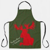 メムー得ズバイニューファンドランドのカトムシャツかわいいNFLD エプロン (正面)