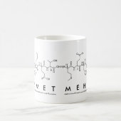 メメットペプチド名mug コーヒーマグカップ (中央)
