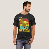 メメムサウルスレックス恐竜の母の日の家族 Tシャツ (正面フル)