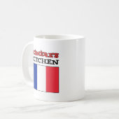 メメメレのフランス国旗 コーヒーマグカップ (正面左)