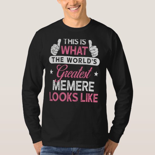 メメレワールドSメ素晴らしメレ Tシャツ (正面)