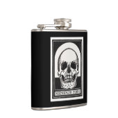 メメントモリスカルアート フラスク (右)