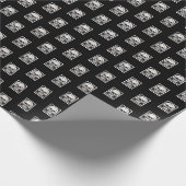 メメントモリスカルアート ラッピングペーパー (角)