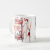 メメントモリスカル コーヒーマグカップ (正面左)