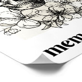 メメントモリプリント ポスター (角)