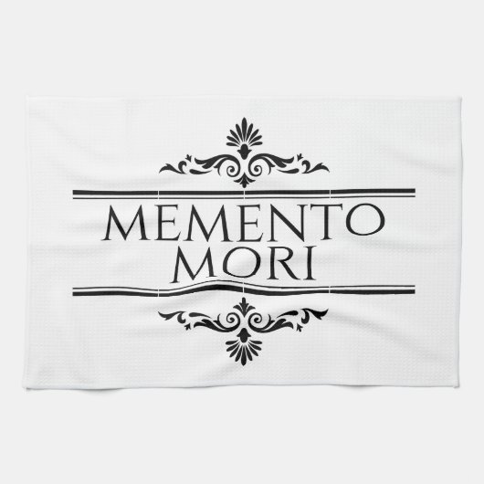 メメントモリ キッチンタオル (横)