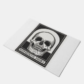 メメントモリ – スカル- Julie De Graag ドアマット (アングル)