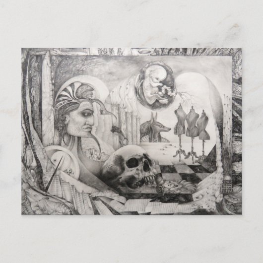 メメントモリ ポストカード (正面)