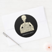 メメントモリ ラウンドシール (封筒)