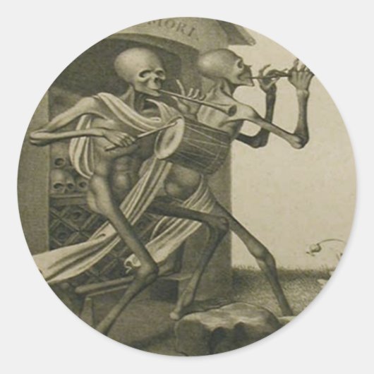 メメントモリ ラウンドシール (正面)