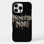 メメント・モリ ゴシック iPhoneケース (裏面)