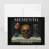 『メメント・モリ』 ポストカード (正面/裏面)