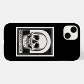 メメント・モリ 頭蓋骨アート Case-Mate iPhoneケース (裏面 (横))