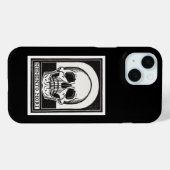 メメント・モリ 頭蓋骨アート Case-Mate iPhoneケース (裏面 (横))