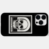 メメント・モリ 頭蓋骨アート Case-Mate iPhoneケース (裏面 (横))