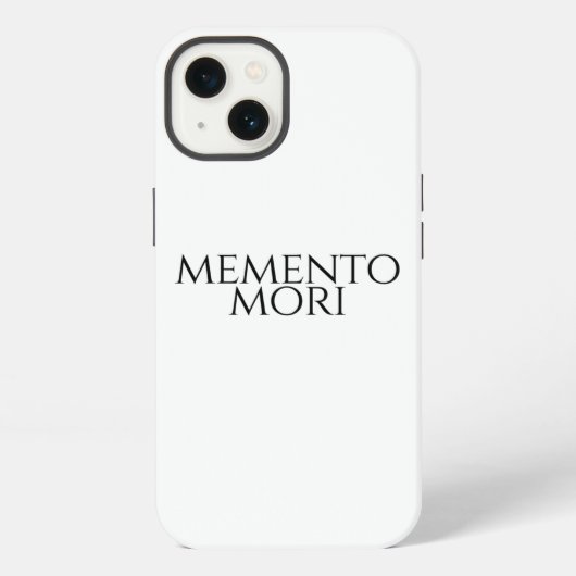 メメント・モリ iPhoneケース (裏面)
