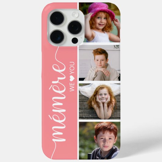 メメールさん4枚の写真 Case-Mate iPhoneケース (裏面)