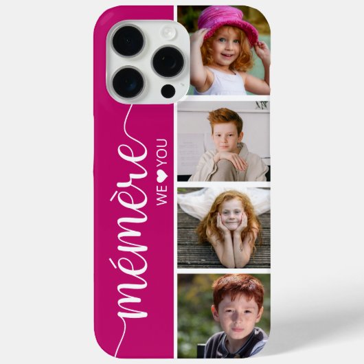 メメール 4 写真 Case-Mate iPhoneケース (裏面)