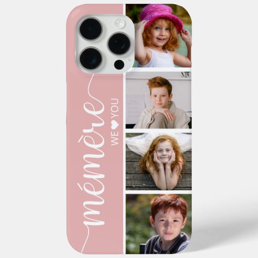 メメール 4 写真 Case-Mate iPhoneケース (裏面)