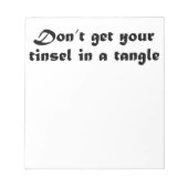 メモおもしろいユニーク帳のギフト券 ノートパッド (正面)