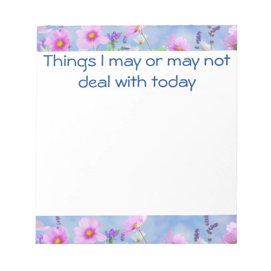 メモおもしろい帳 ノートパッド (正面)