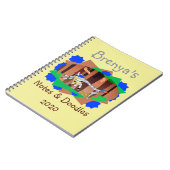 メモとドードル ノートブック (左側)