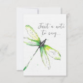 メモに書いて… 招待状 (正面)