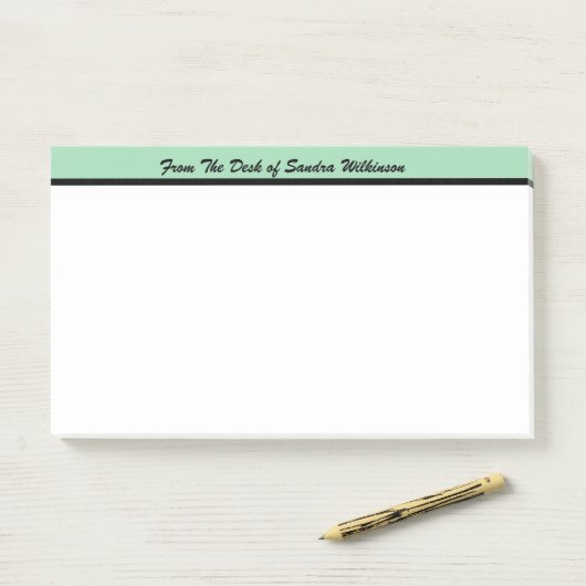 メモのノートのアイディアの机からのモダンなモノグラム ポストイット (デスク)