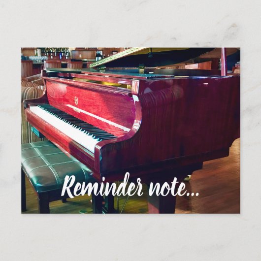 メモのノート ポストカード (正面)