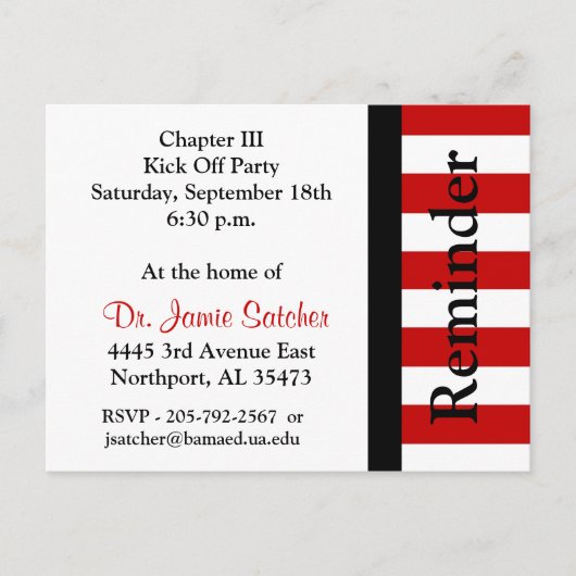 メモのポストcard2 インビテーションポストカード (正面)