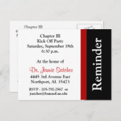 メモのポストcard5 インビテーションポストカード (正面/裏面)