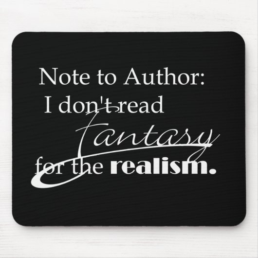 メモの作家 マウスパッド (正面)