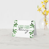 メモの差出人…ノテカード カード (黄色い花)