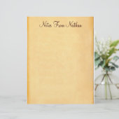 メモの差出人…古い紙レターヘッド文房具 (スタンド正面)