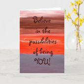 メモやる気を起こさせるカード カード (黄色い花)