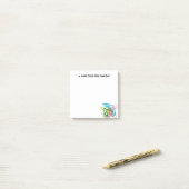 メモを先生からクリップ ポストイット (デスク上)