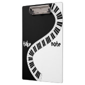 「メモを取る」ミュージカル・クリップボード クリップボード (左)