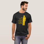 メモを必ず残す少年 Tシャツ (正面フル)