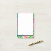 メモカラフル名門私立校風の帳 ポストイット (デスク上)