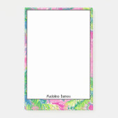 メモカラフル名門私立校風の帳 ポストイット (正面)