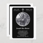 メモカードエレガントクロス (正面/裏面)