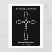 メモカードエレガントクロス (裏面)