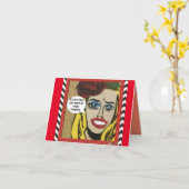 メモカード, クリスマス カード (黄色い花)