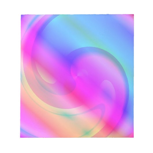 メモサイケデリック帳 ノートパッド (正面)