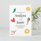 メモダンキシカン結婚コ 招待状 (スタンド正面)