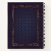 メモパーソナライズされたリブッエレガントクノートブック ノートブック (裏面)