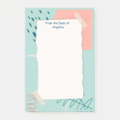 メモパーソナライズされた帳に投稿 ポストイット (正面)