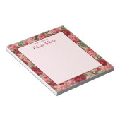 メモパーソナライズされた帳のデスクからの名前 ノートパッド (アングル)