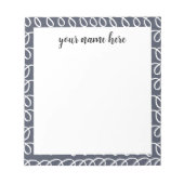 メモパーソナライズされた帳の落書き ノートパッド (正面)