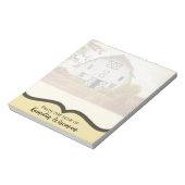 メモパーソナライズされた帳サンセットバーンドカ素朴ントリFi ノートパッド (回転)